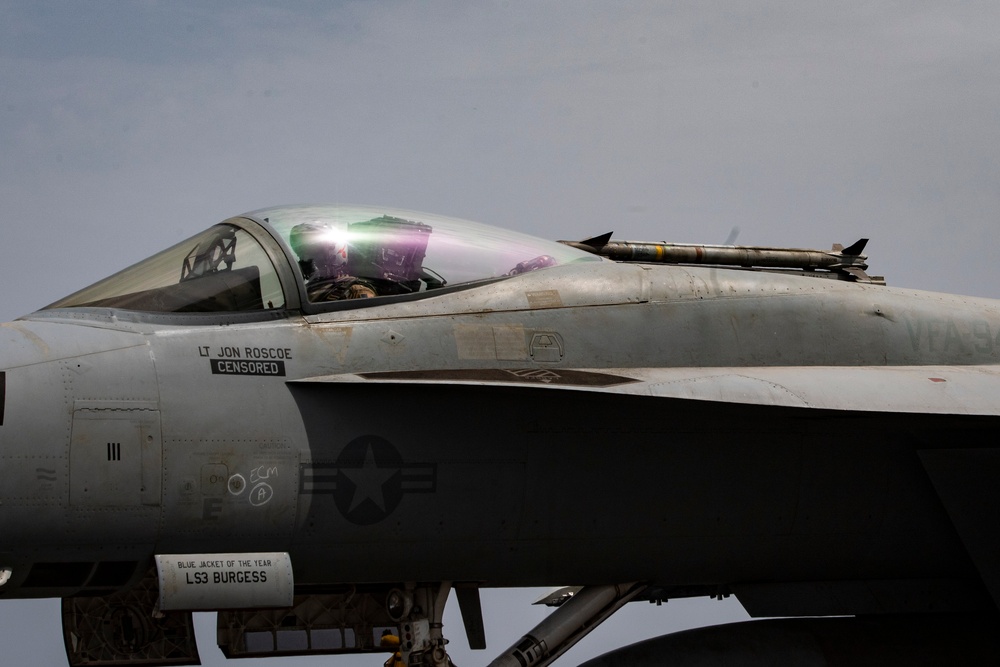 Nimitz Sailors Conduct Flight Operations
