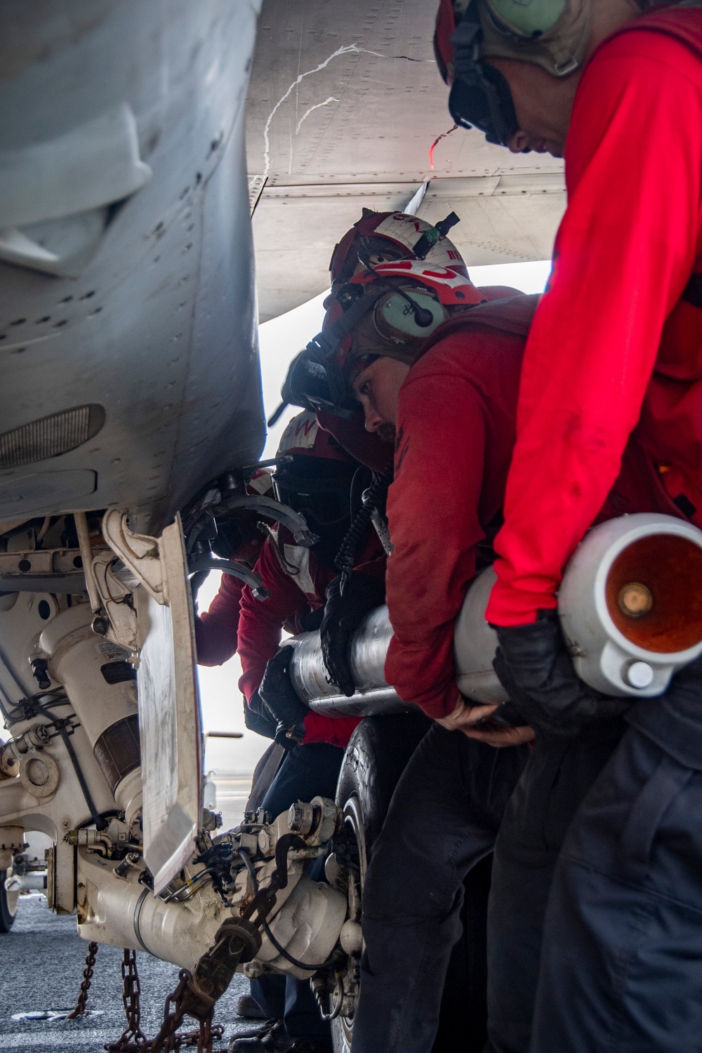 Nimitz Aviation Ordnancemen Upload Ordnance