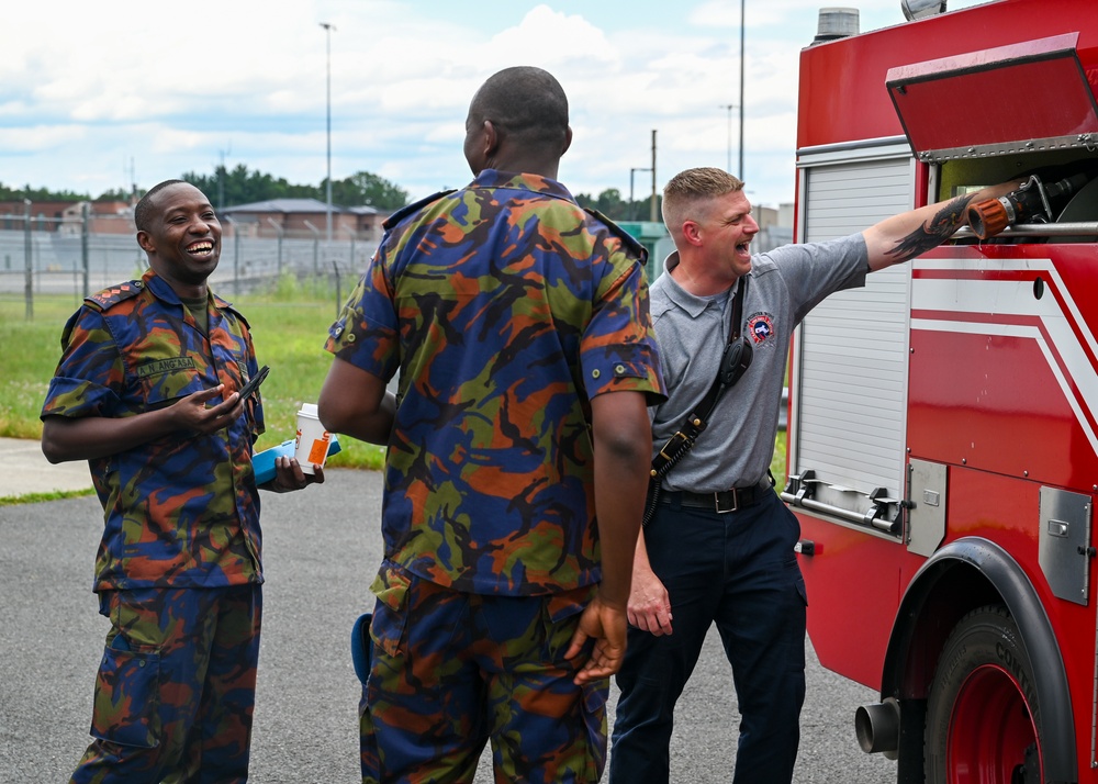 104th Fighter Wing hosts Kenya Defense Force Leaders for combat aviation visit, bolster State Partnership Program