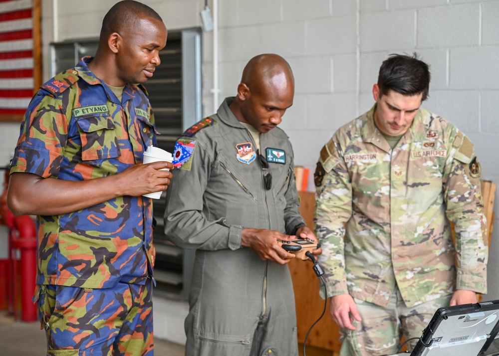 104th Fighter Wing hosts Kenya Defense Force Leaders for combat aviation visit, bolster State Partnership Program