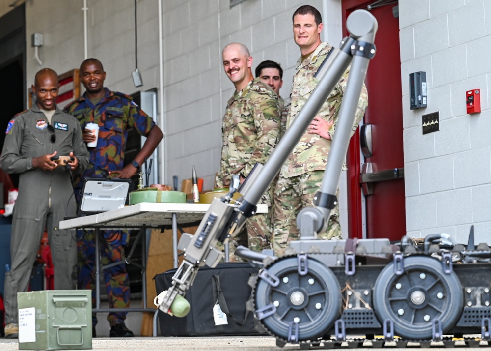 104th Fighter Wing hosts Kenya Defense Force Leaders for combat aviation visit, bolster State Partnership Program