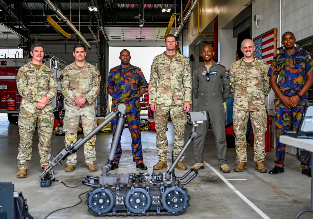104th Fighter Wing hosts Kenya Defense Force Leaders for combat aviation visit, bolster State Partnership Program