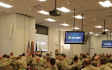 Sustainment Warrant Officers celebrate 107 years of excellence