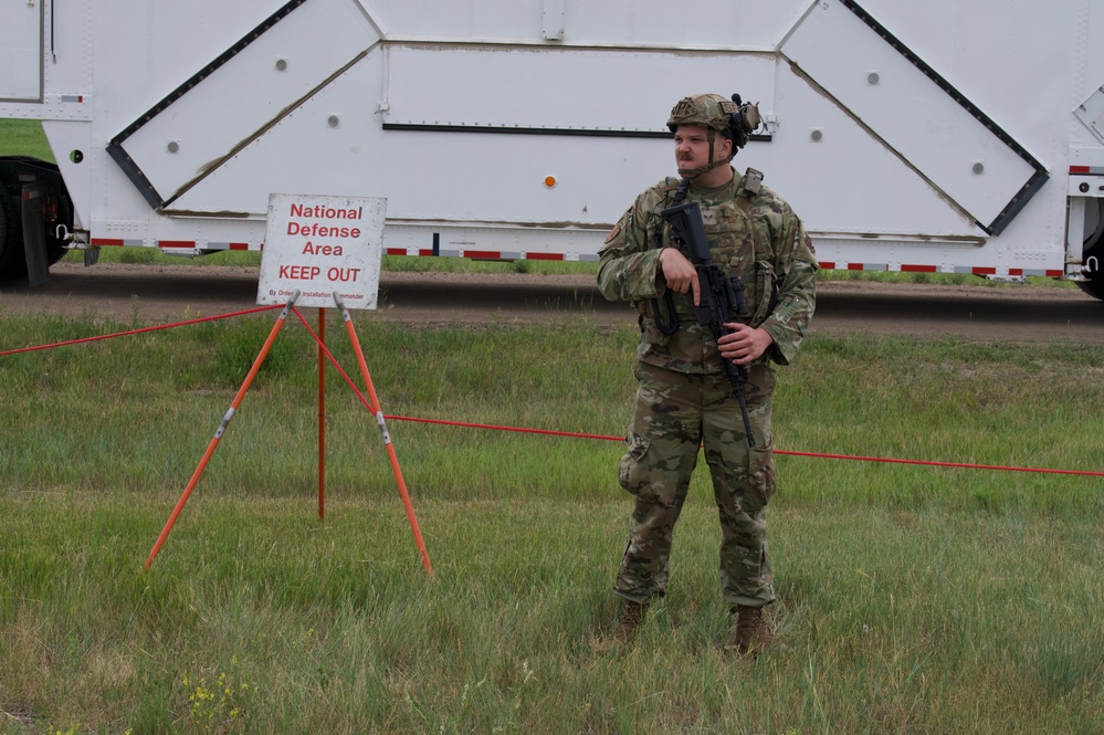 91st Missile Wing performs Bully Vigilance 25-1 exercise