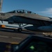 George Washington Conducts Flight Operations at Sunset