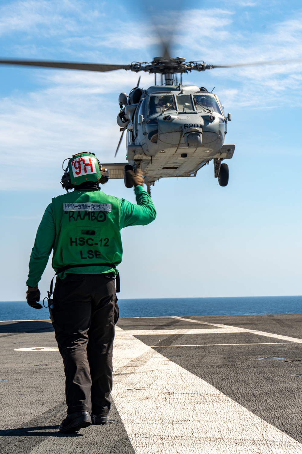 George Washington Conducts Flight Operations