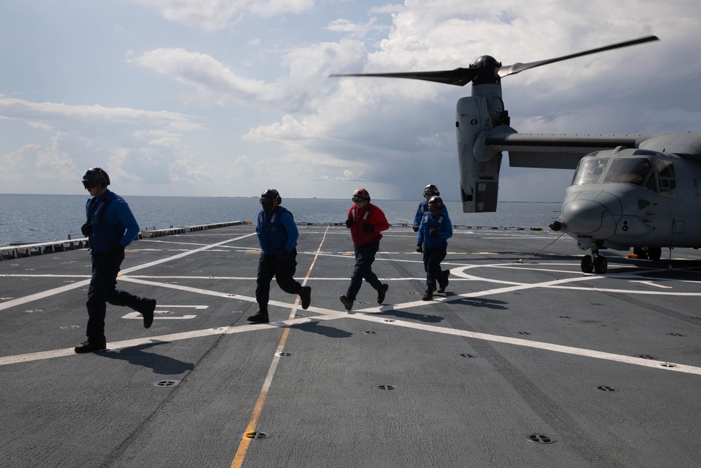 MV-22 On Deck