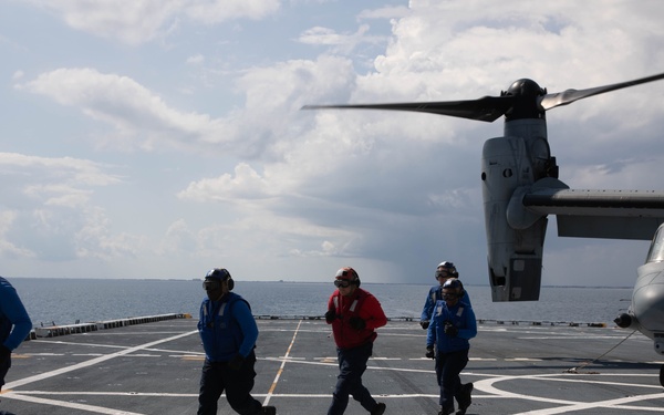MV-22 On Deck