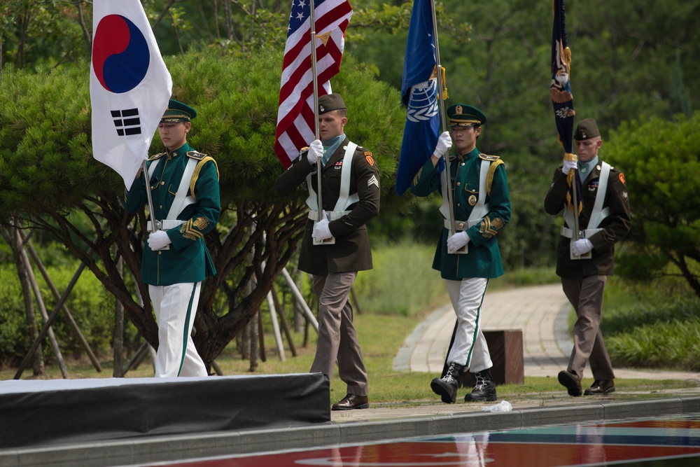 U.S. and ROK military attend Task Force Smith Ceremony