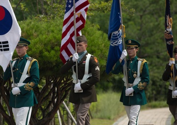 U.S. and ROK military attend Task Force Smith Ceremony