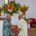 Faith at Sea: Koa Moana Chaplain Jin Choi Delivers a Sermon in Palau