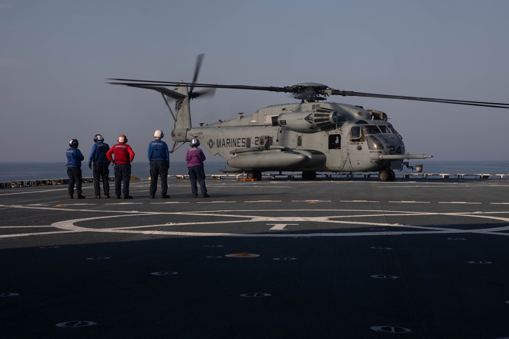 CH-53 On Deck