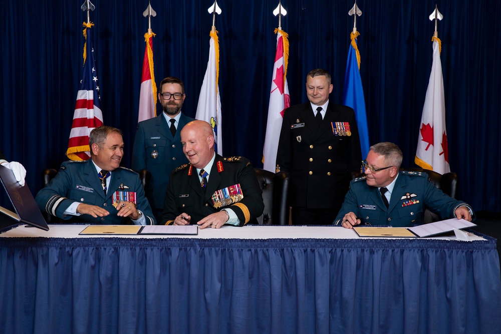 NORAD transfer of appointment, CANELEMNORAD change of command
