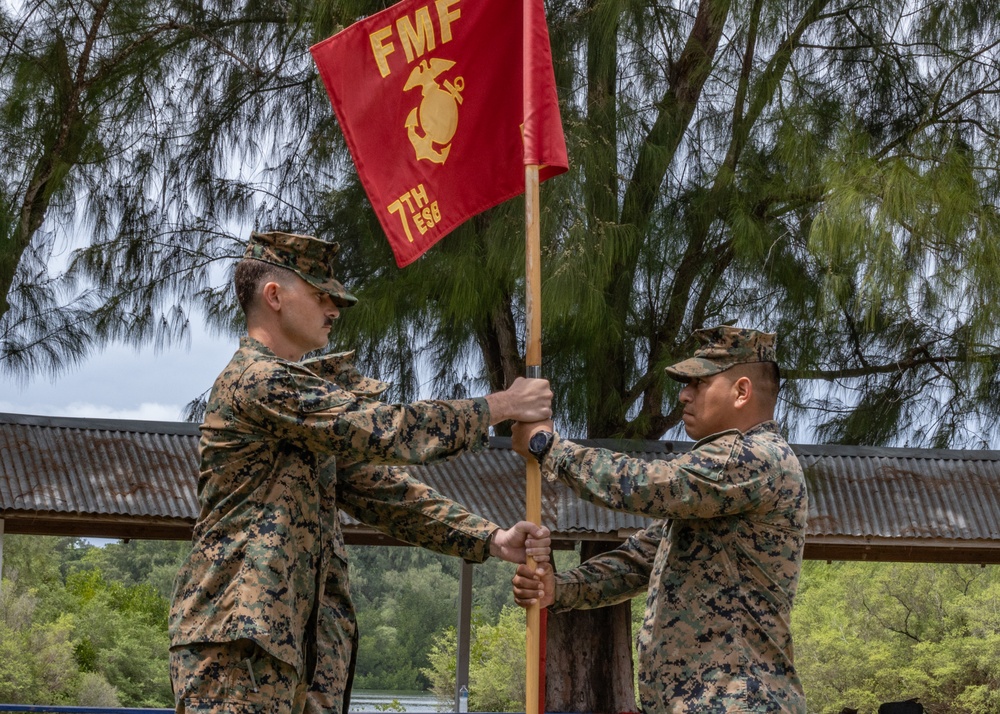 Passing the Torch: Koa Moana Marines Support MCED-P Change of Command