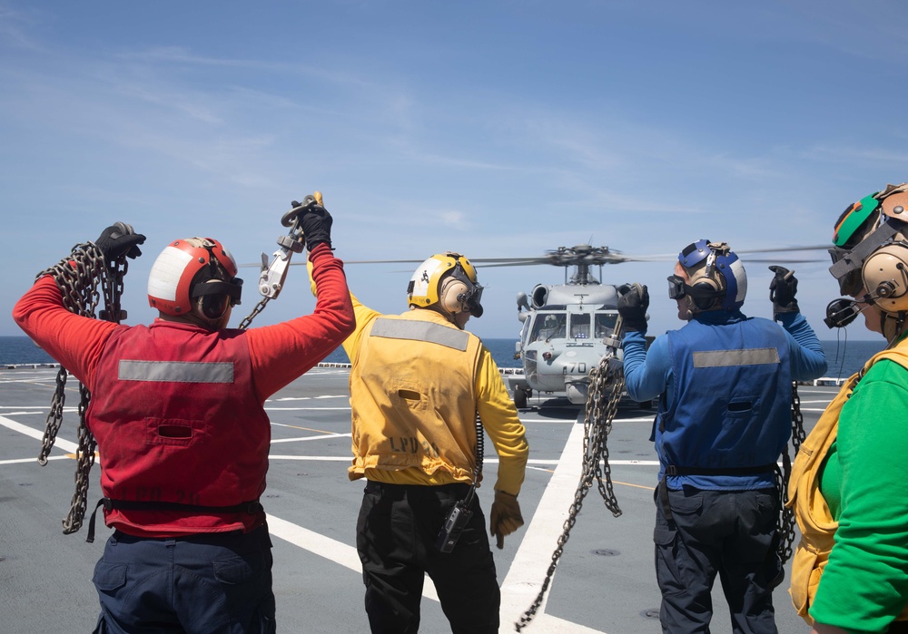 MH-60S On Deck