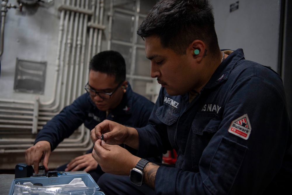 Makin Island Tests Water Purity