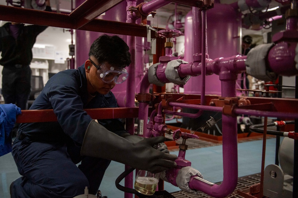 Makin Island Fuel Testing
