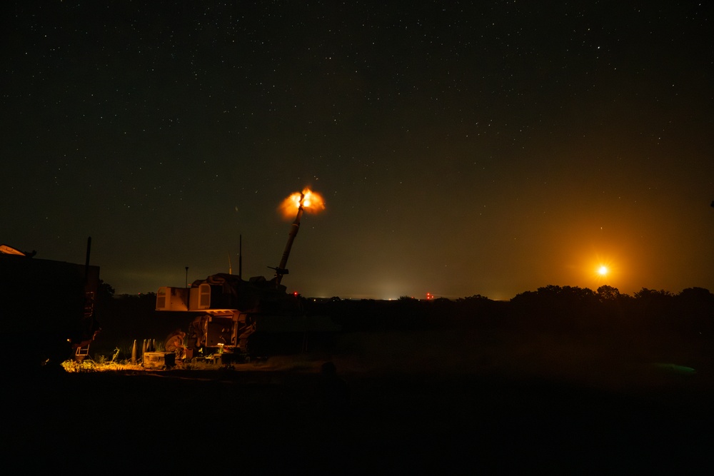Paladins Light The Night Over Fort Chaffee
