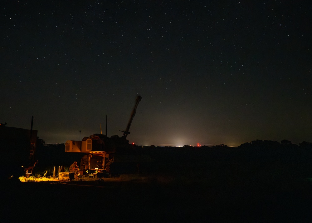 Paladins Light The Night Over Fort Chaffee