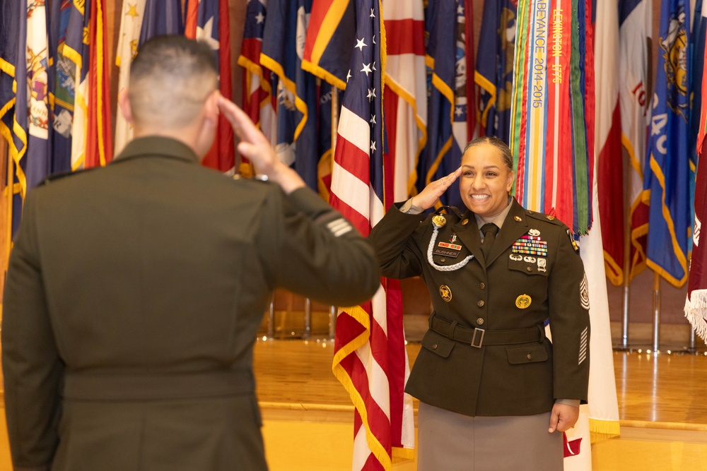 Monnet Bushner Has Been appointed as Command Sergeant Major-1