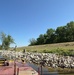 After Levee Repair Work was Completed Bay Island Levee and Drainage District in Mercer County, Illinois.