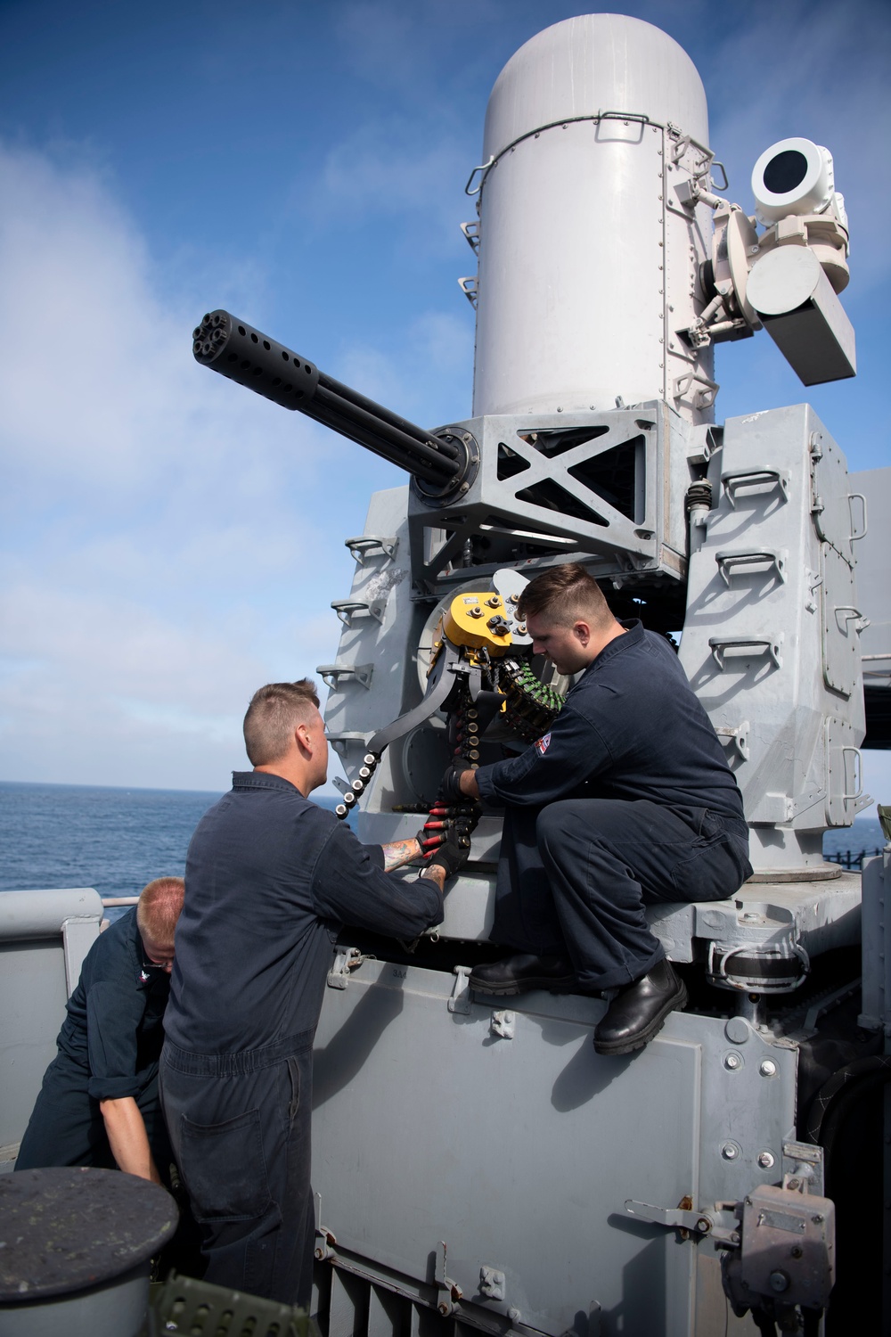 Makin Island CIWS Live Fire