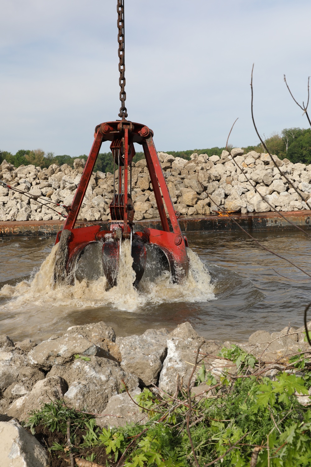 Teaming up for Critical Levee Repairs
