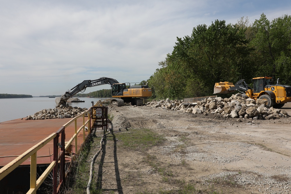 Teaming up for Critical Levee Repairs