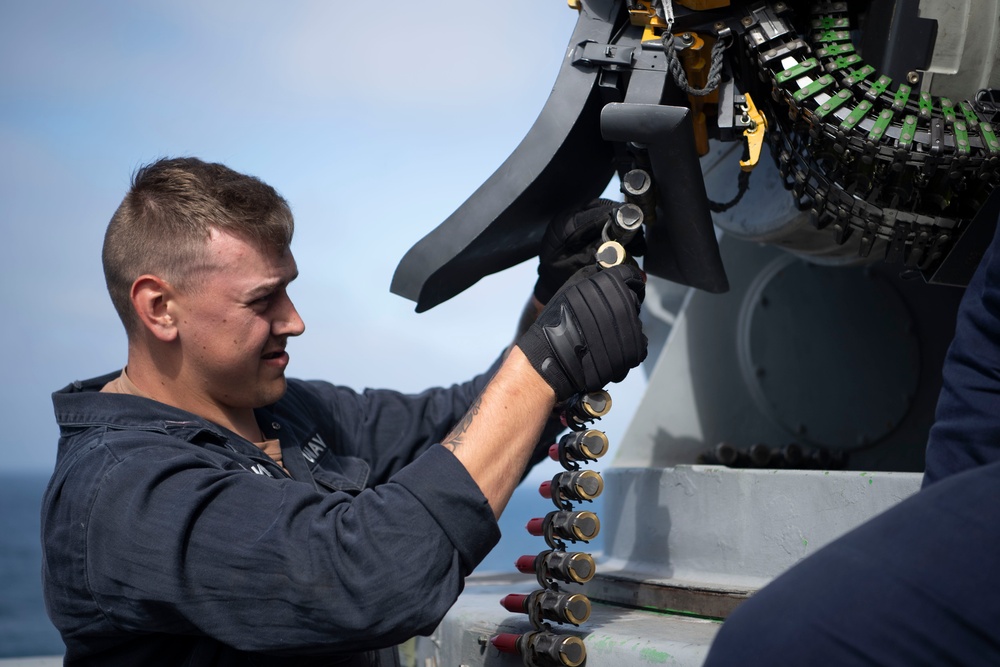 Makin Island CIWS Live Fire
