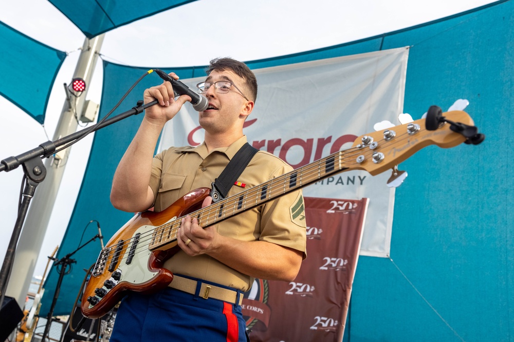 Quantico Marine Rock Band at Chicago Marine Week 2025