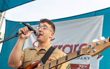 Quantico Marine Rock Band at Chicago Marine Week 2025