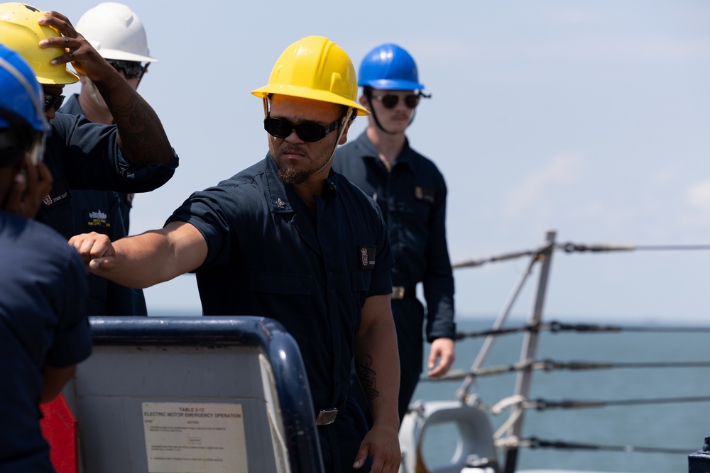 Curtis Wilbur Conduct Sea and Anchor