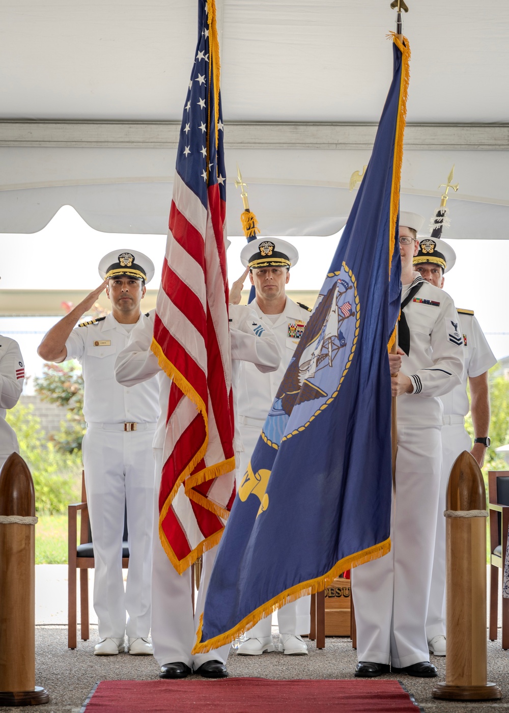 EOD Group TWO Holds Change of Command Ceremony