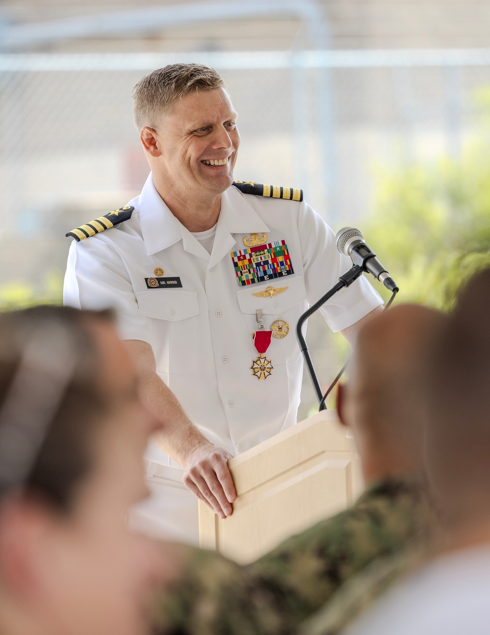 EOD Group TWO Holds Change of Command Ceremony