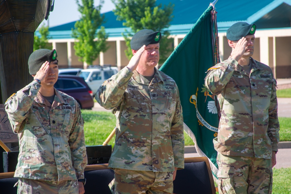 Lt. Col. Todd Mori Change of Command Ceremony