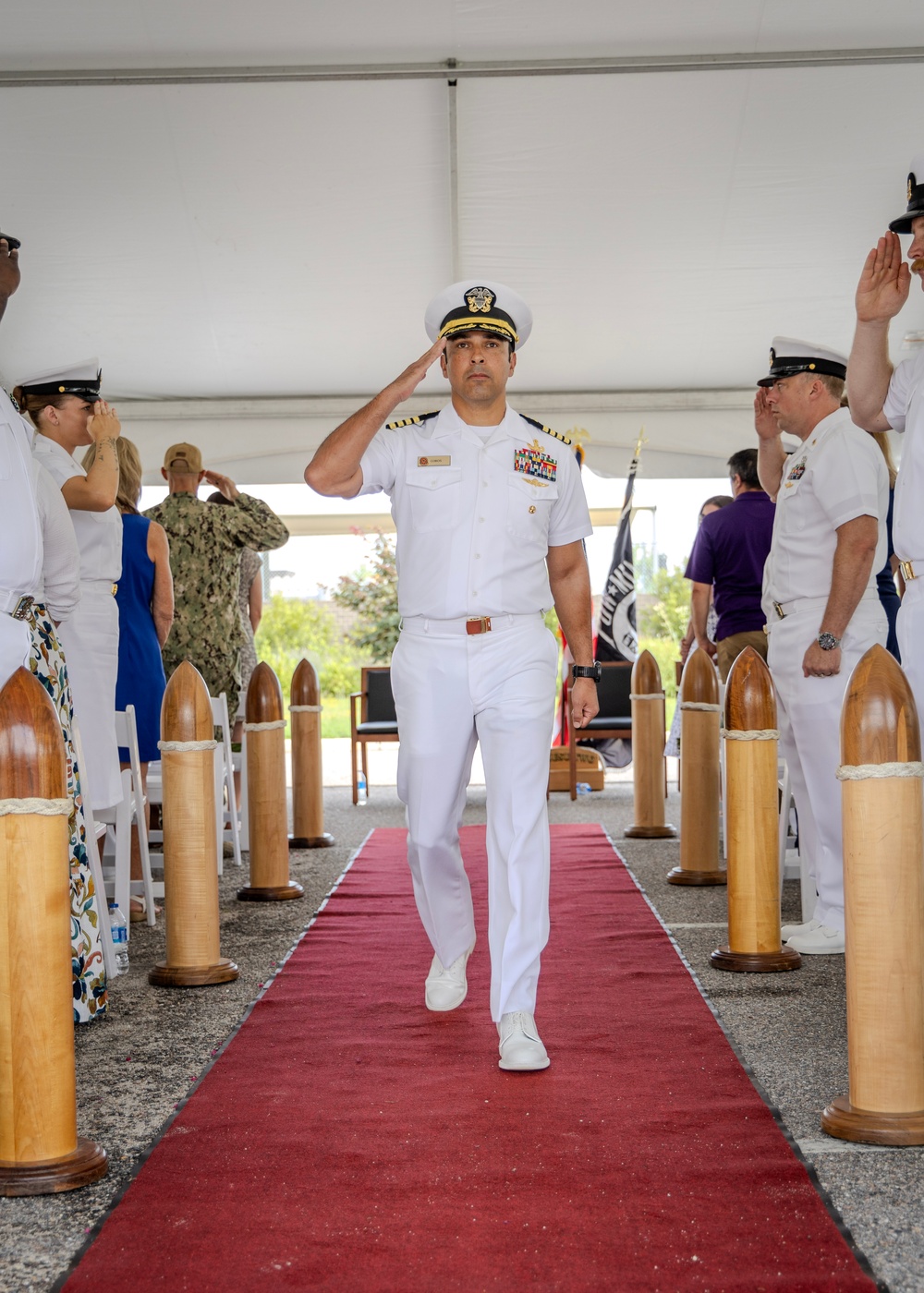 EOD Group TWO Holds Change of Command Ceremony