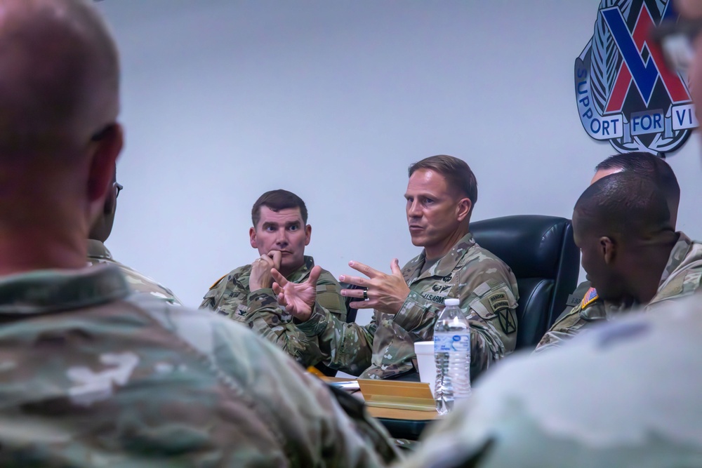 Joint Task Force-Southern Border’s leadership convene at Fort Bliss