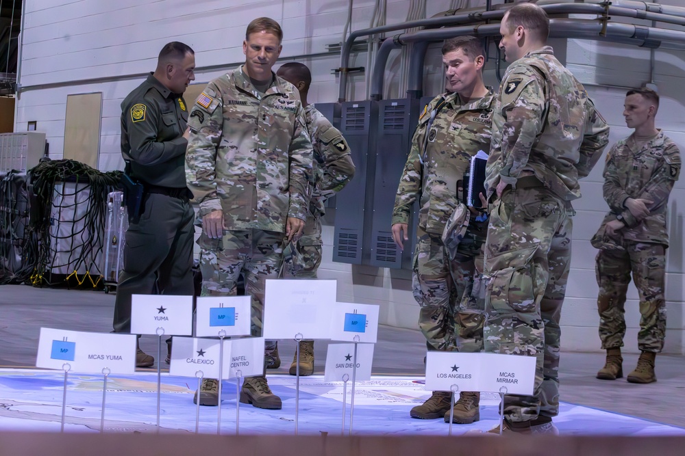 Joint Task Force-Southern Border’s leadership convene at Fort Bliss