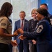 Air Force Band, Honor Guard support enlistment ceremony