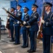 Air Force Band, Honor Guard support enlistment ceremony