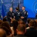Air Force Band, Honor Guard support enlistment ceremony