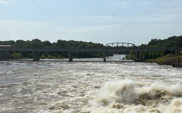 Engineers, lake office staff leverage high water, creativity to GOCI Hugo Dam