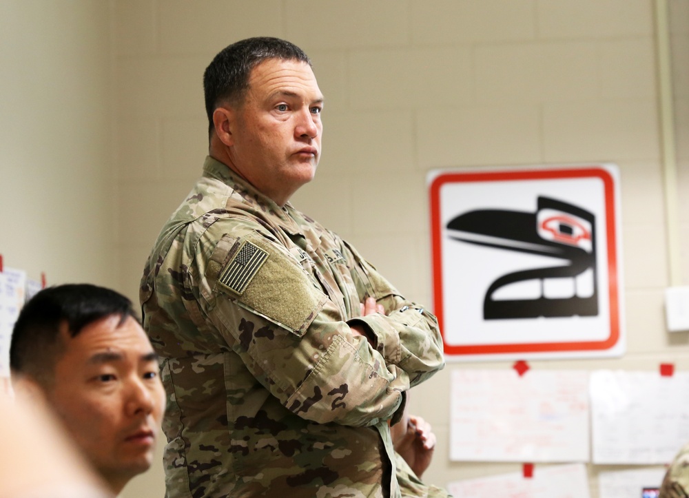 Staff and Commanders receive briefings as Raven Focus 2025 kicks off