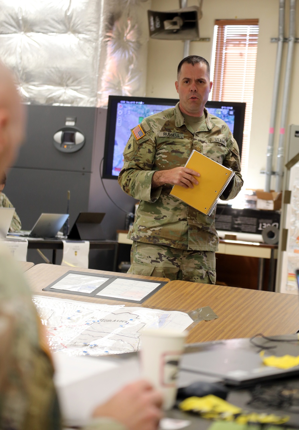 Staff and Commanders receive briefings as Raven Focus 2025 kicks off