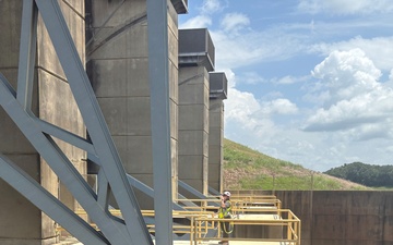 Engineers, lake office staff leverage high water, creativity to GOCI Hugo Dam