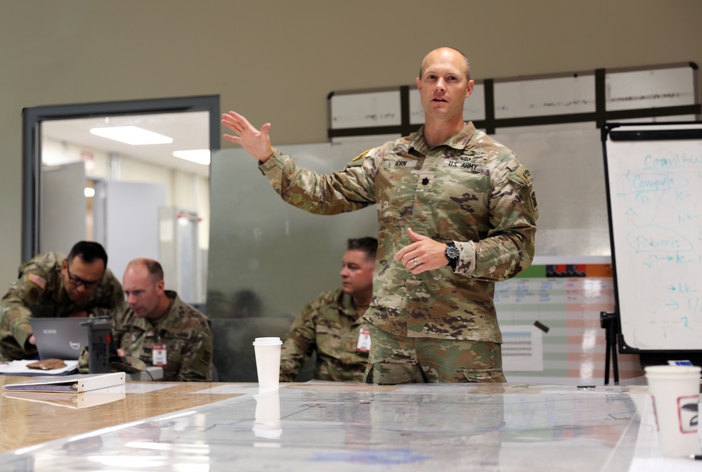 Staff and Commanders receive briefings as Raven Focus 2025 kicks off