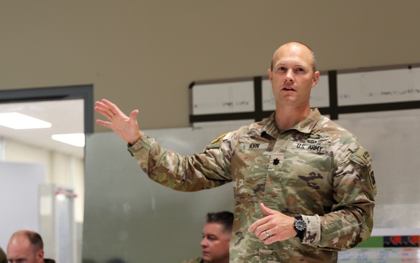 Staff and Commanders receive briefings as Raven Focus 2025 kicks off