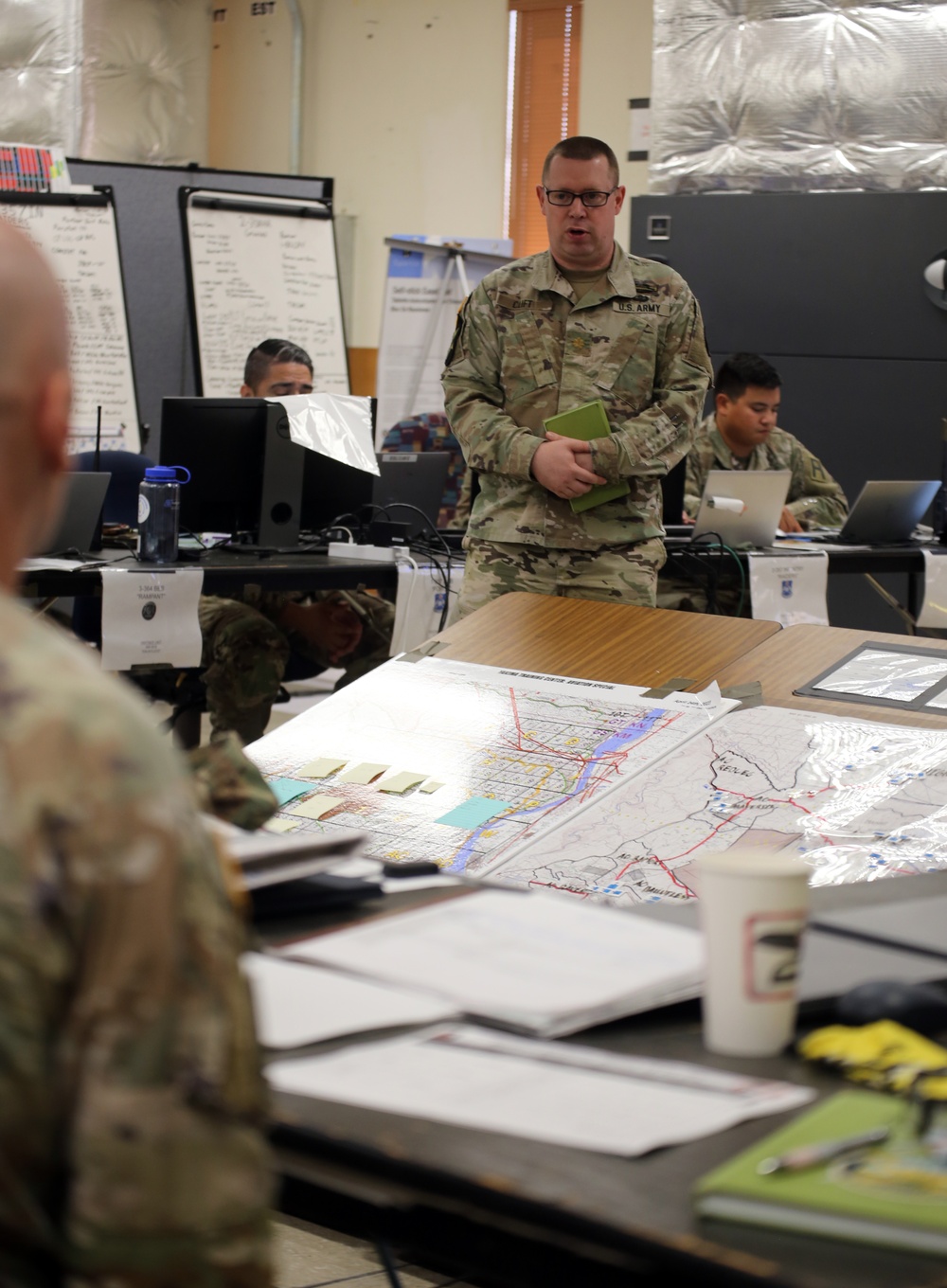 Staff and Commanders receive briefings as Raven Focus 2025 kicks off