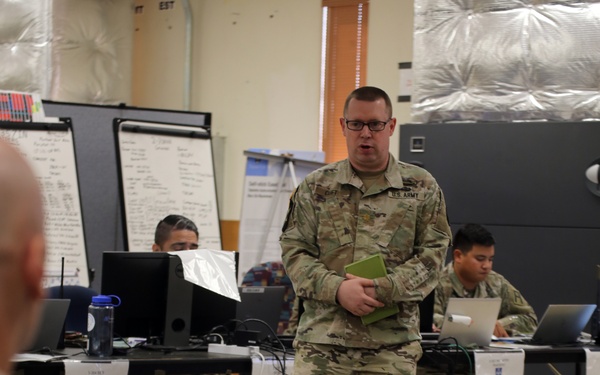 Staff and Commanders receive briefings as Raven Focus 2025 kicks off