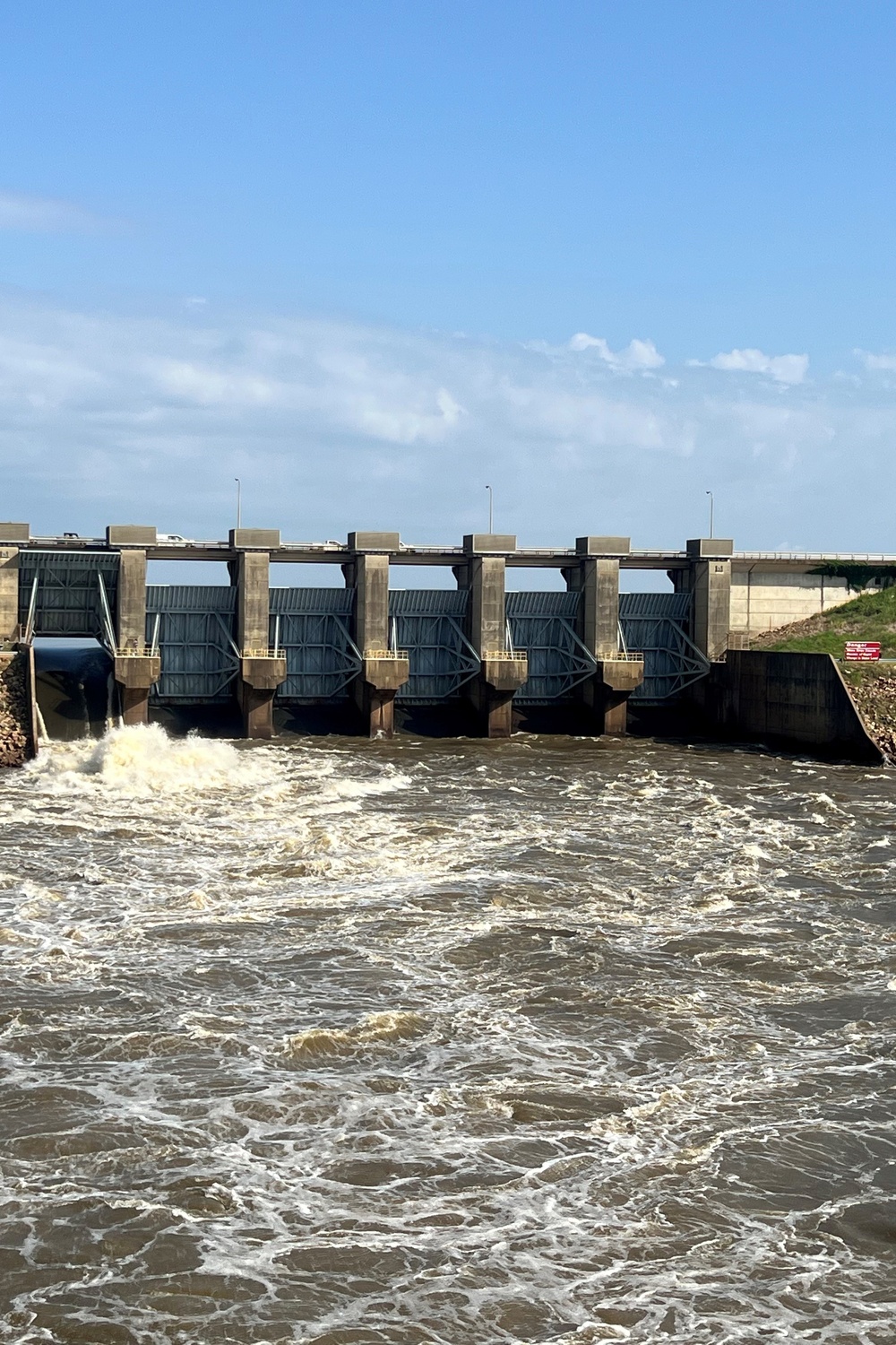 Engineers, lake office staff leverage high water, creativity to GOCI Hugo Dam